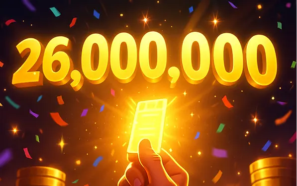 Gracz Lotto zdobył fortunę – ponad 26 milionów złotych trafiło do zwycięzcy!